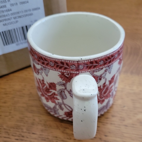 Anthropologie Blockprinted Monogram Mug "R" - Picture 8 of 10